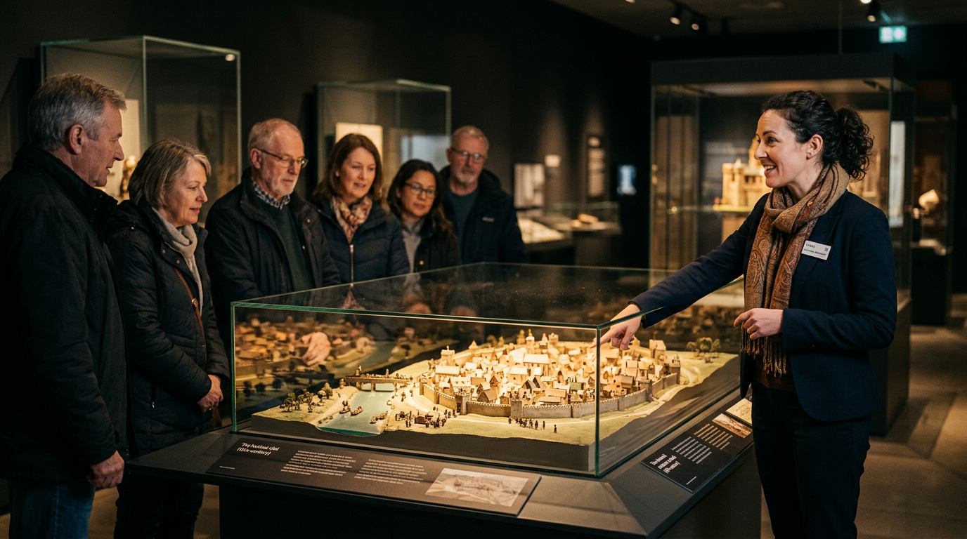 Guías culturales y atención al público en museos